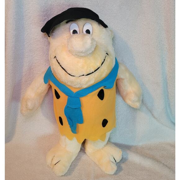 Fred Flintstone 15" Nanco The Flintstones Vintage 1989 Stuffed Plush Toy - Picture 1 of 9